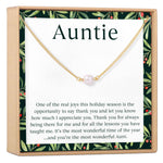 Christmas Gift for Aunt Necklace, Multiple Styles