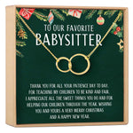 Christmas Gift for Babysitter Necklace, Multiple Styles