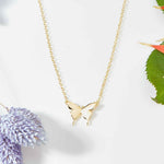 Christmas Gift for Best Friend Butterfly Pendant Necklace
