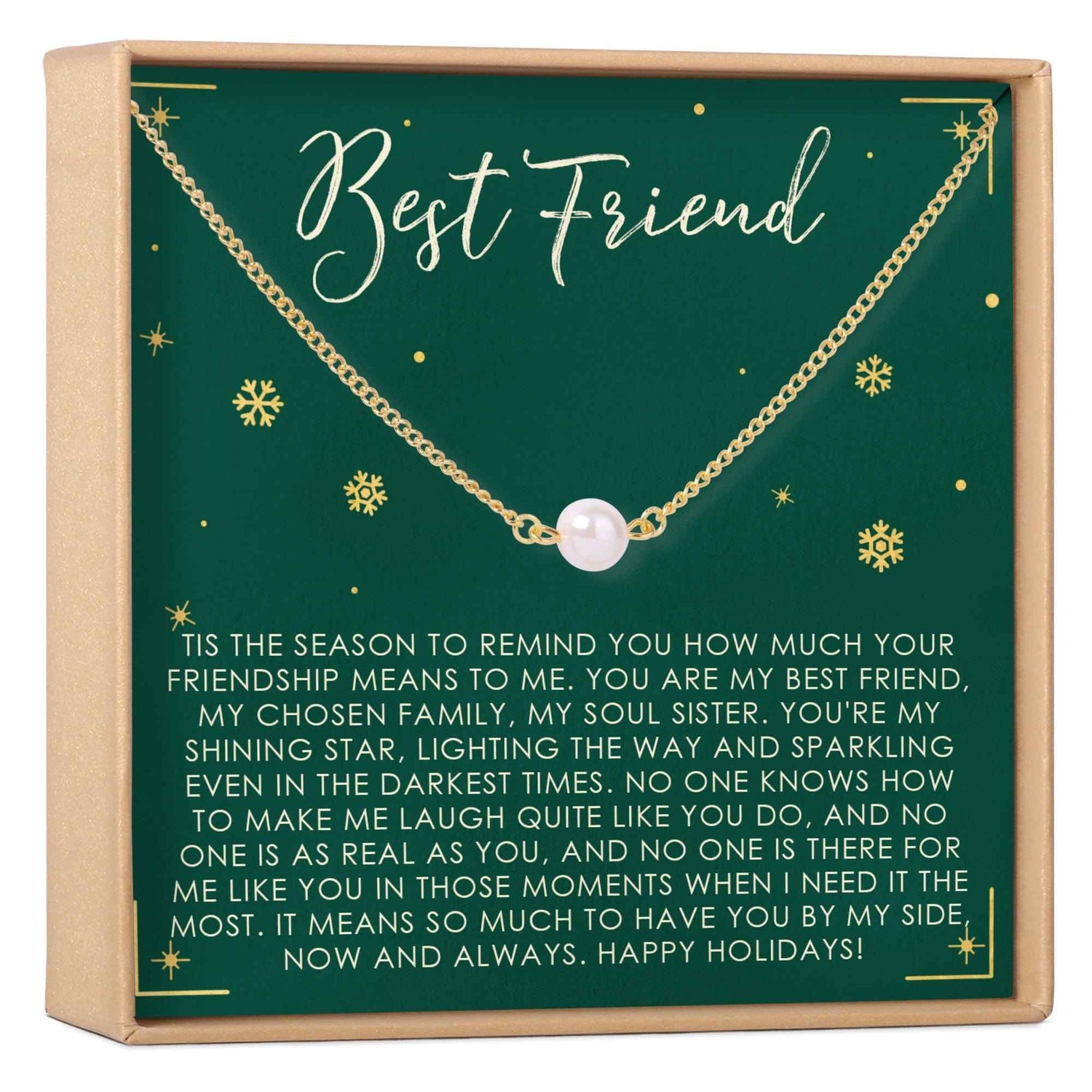 Christmas Gift for Best Friend Necklace, Multiple Styles