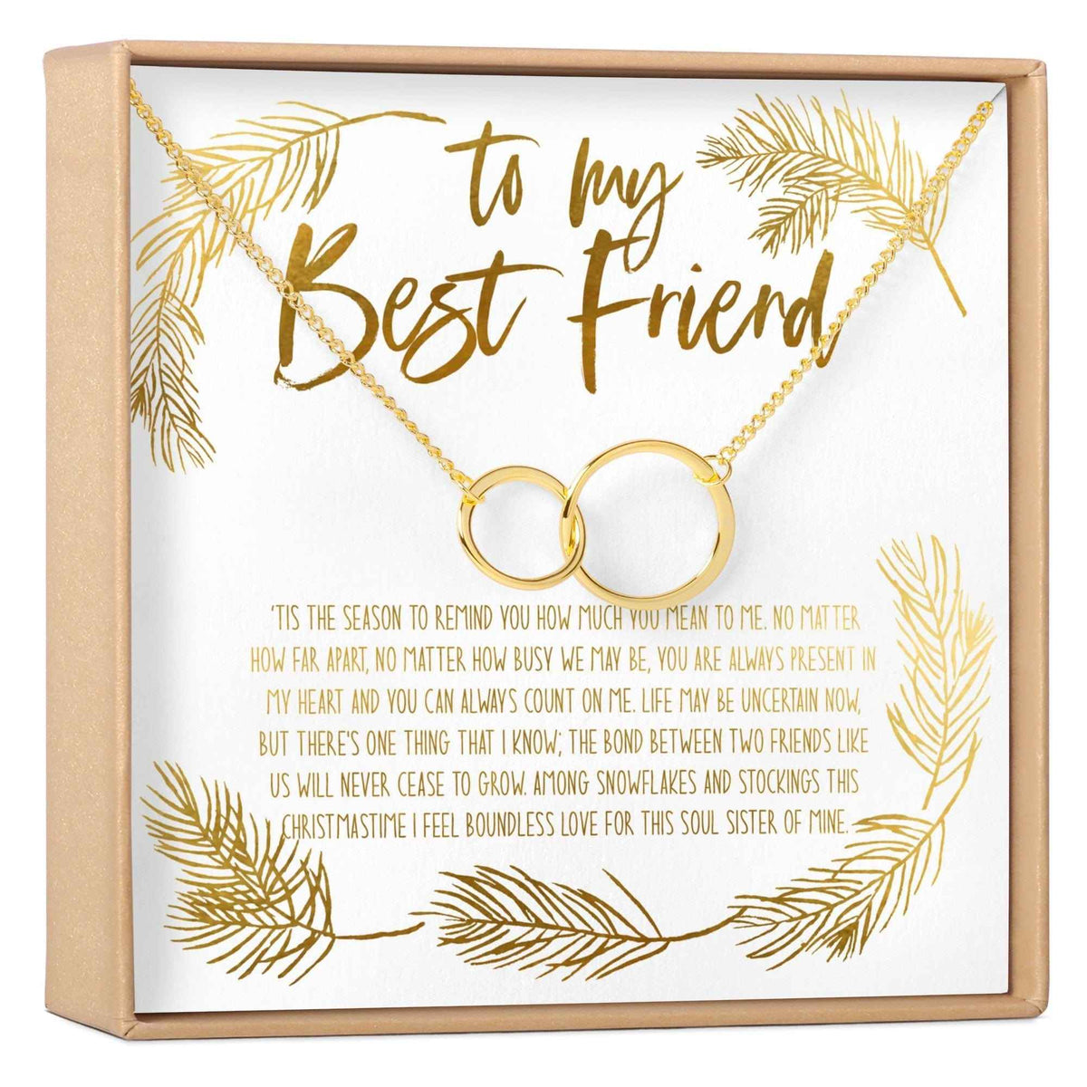 Christmas Gift for Best Friend Necklace, Multiple Styles
