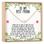 Christmas Gift for Best Friend Pearl Necklace