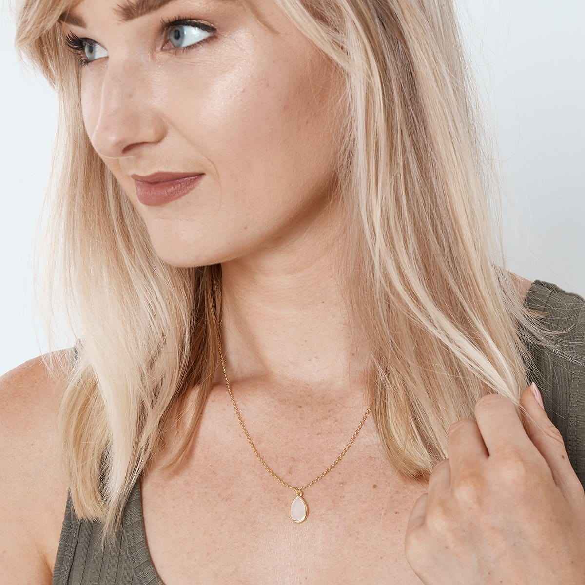 Christmas Gift for Cousin Gemstone Necklace