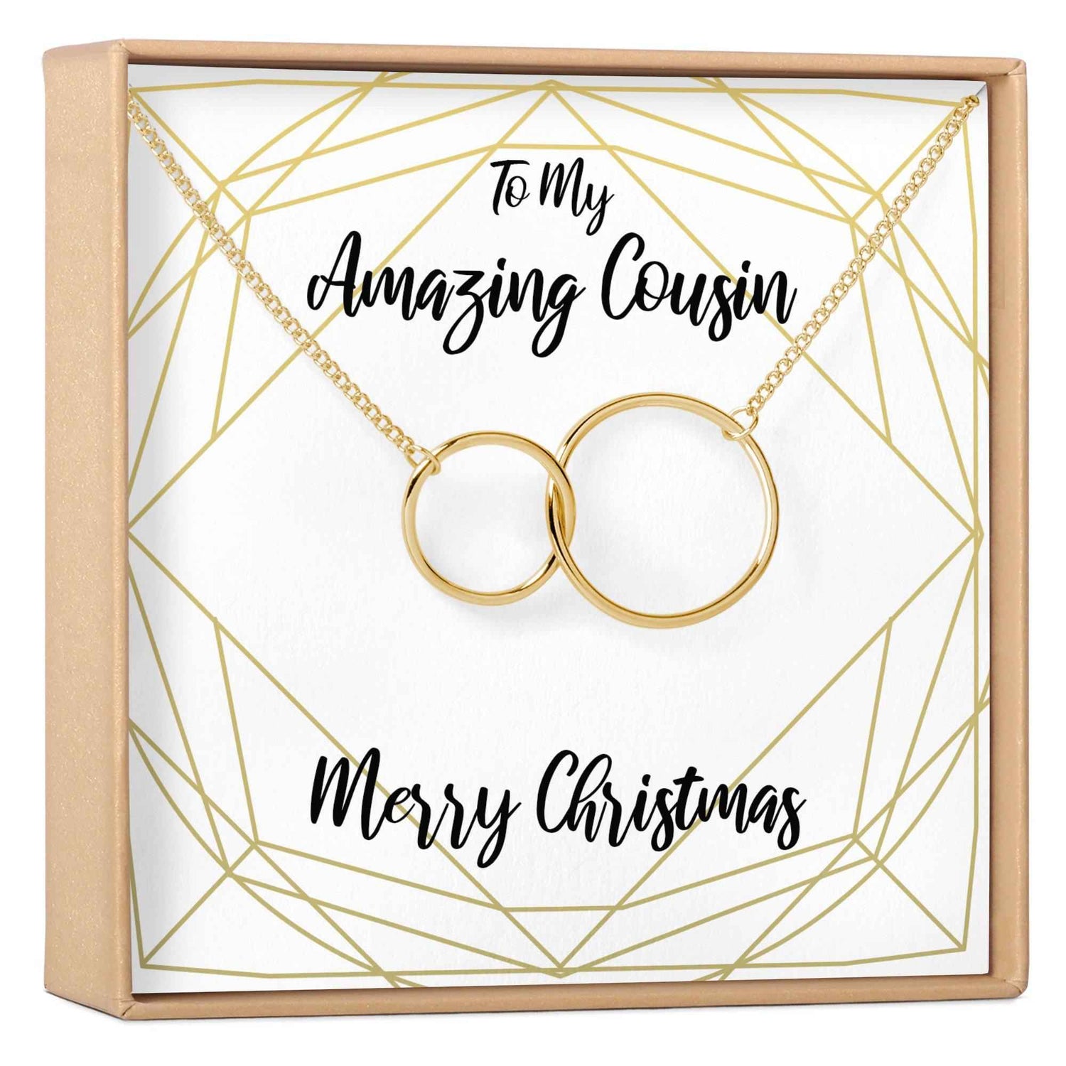 Christmas Gift for Cousin Necklace