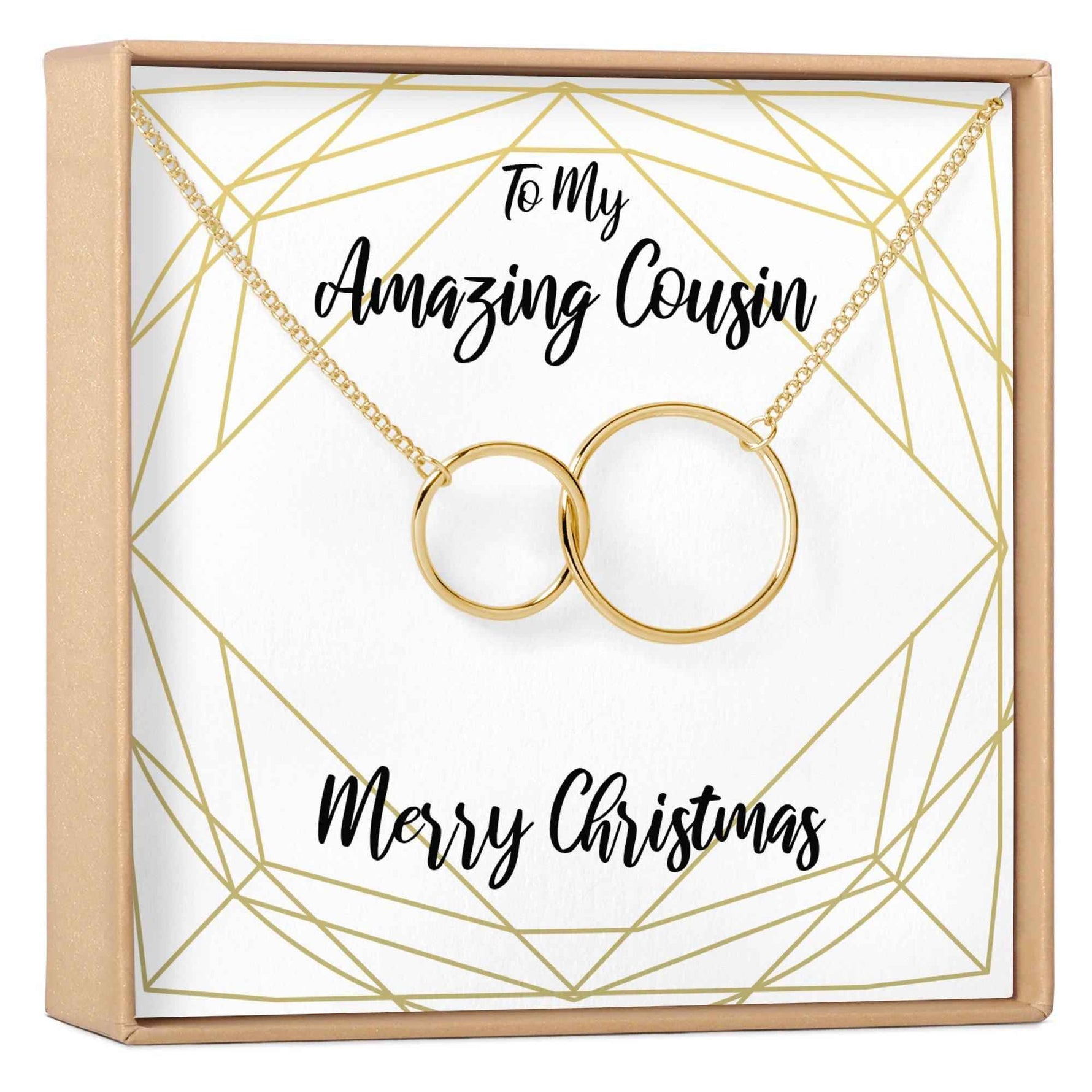 Christmas Gift for Cousin Necklace