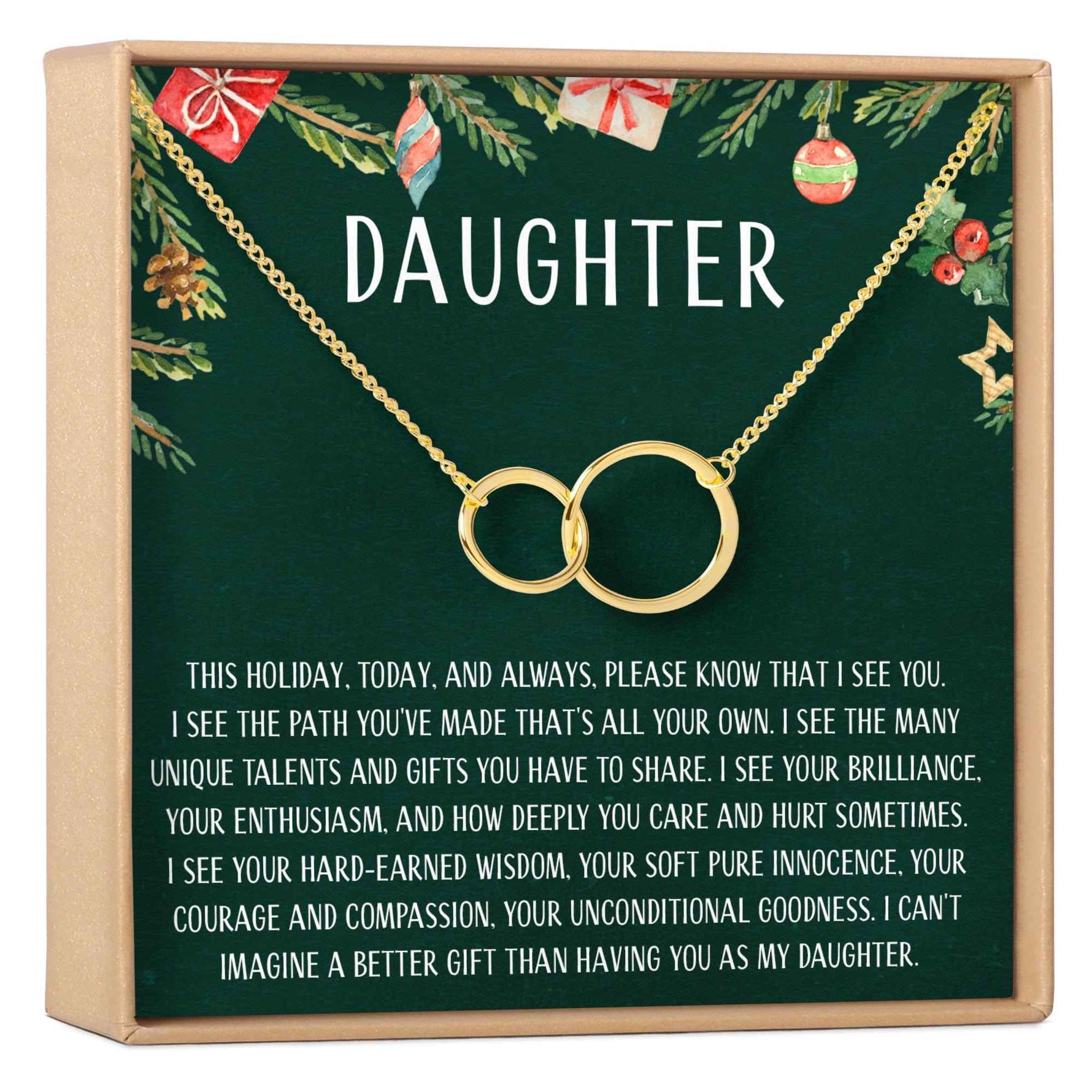 Christmas Gift for Daughter Necklace, Multiple Styles