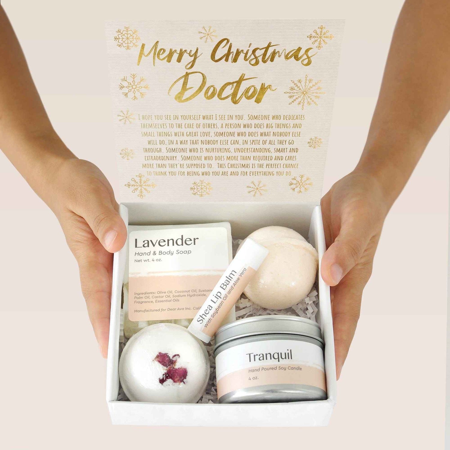 Christmas Gift for Doctor Spa Gift Box