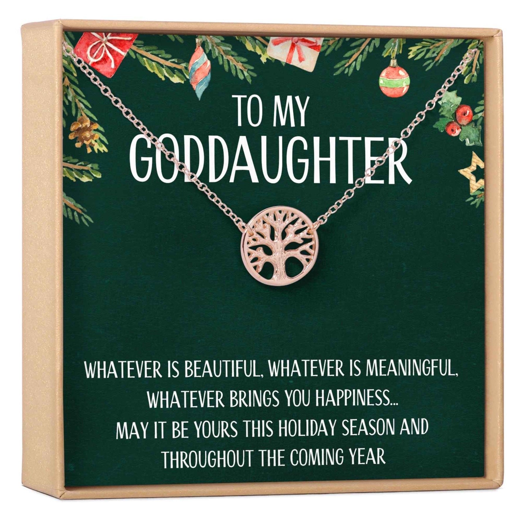 Christmas Gift for Goddaughter Necklace, Multiple Styles