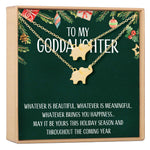 Christmas Gift for Goddaughter Necklace, Multiple Styles
