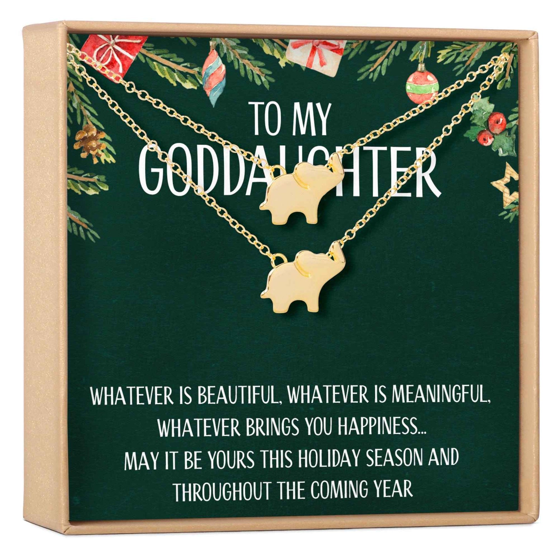 Christmas Gift for Goddaughter Necklace, Multiple Styles