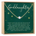Christmas Gift for Goddaughter Necklace, Multiple Styles