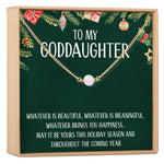 Christmas Gift for Goddaughter Necklace, Multiple Styles