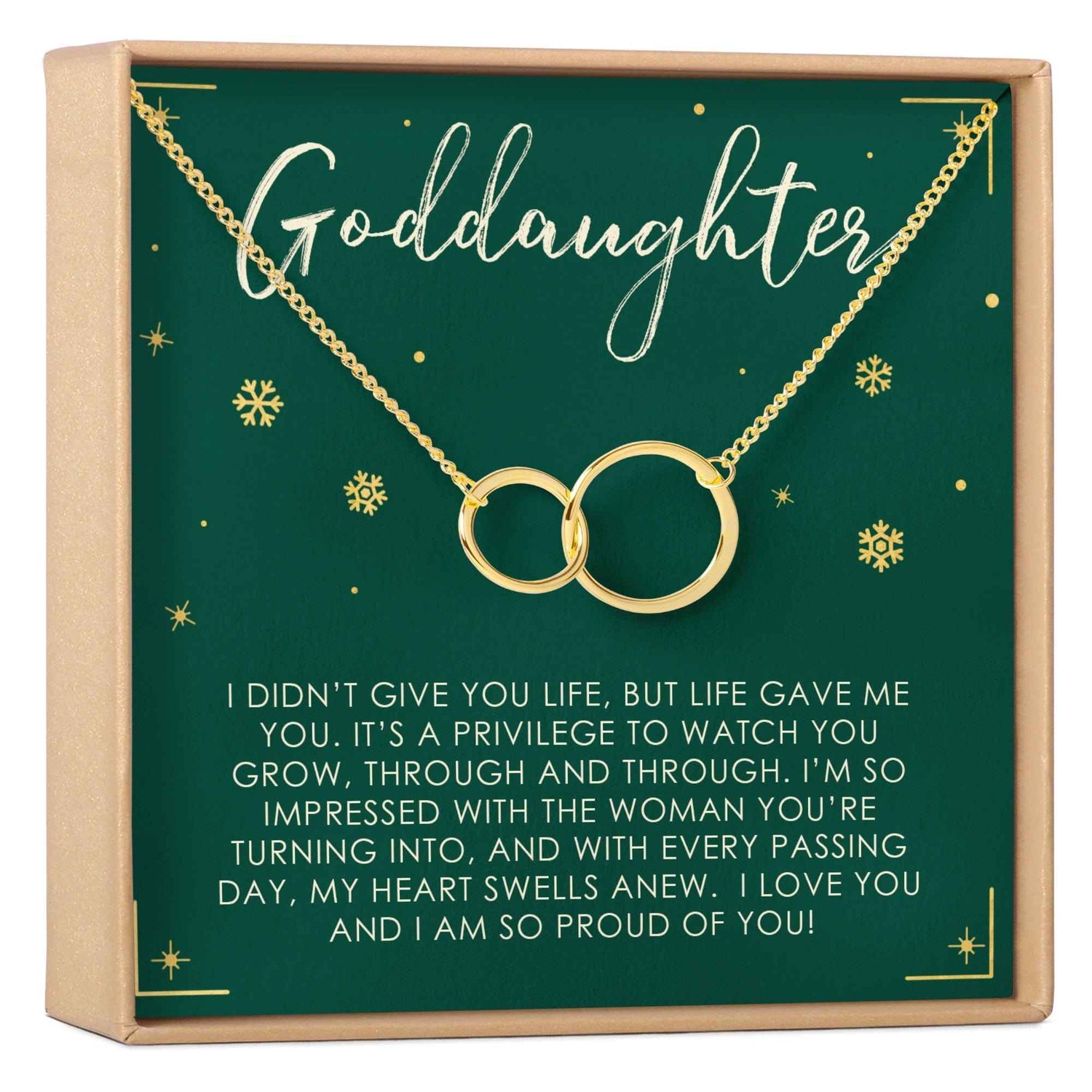 Christmas Gift for Goddaughter Necklace, Multiple Styles