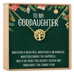 Christmas Gift for Goddaughter Necklace, Multiple Styles