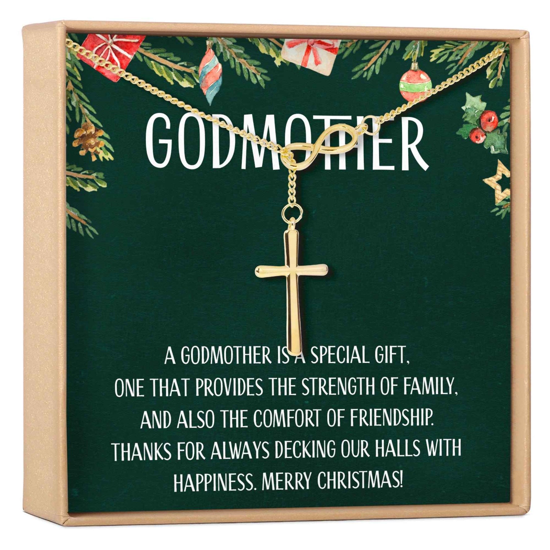 Christmas Gift for Godmother Necklace, Multiple Styles