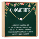 Christmas Gift for Godmother Necklace, Multiple Styles