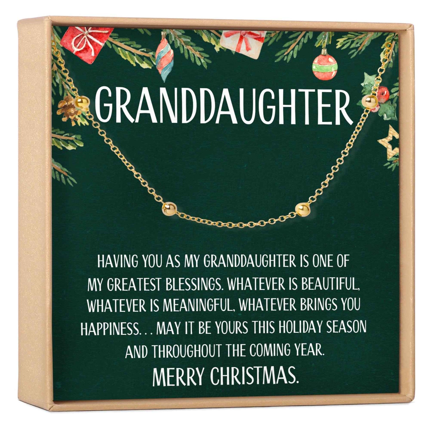 Christmas Gift for Granddaughter Dot Bracelet Bracelet