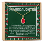 Christmas Gift for Granddaughter Gemstone Necklace
