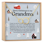 Christmas Gift for Grandmother Necklace, Multiple Styles