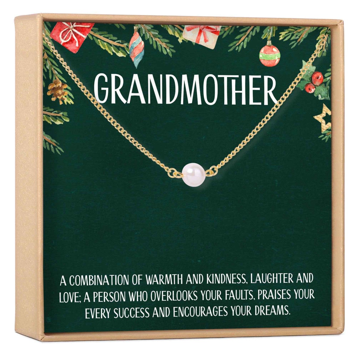 Christmas Gift for Grandmother Necklace, Multiple Styles