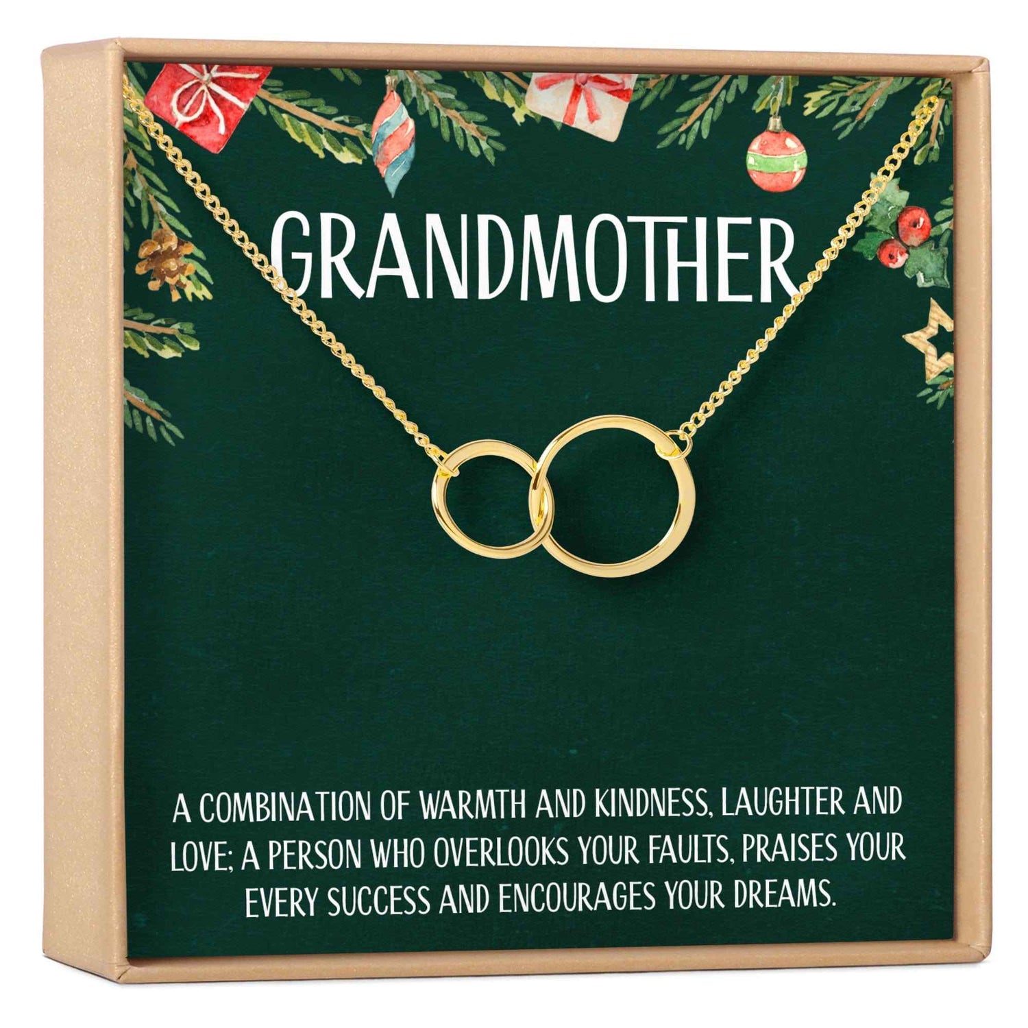 Christmas Gift for Grandmother Necklace, Multiple Styles
