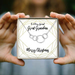 Christmas Gift for Great Grandma Necklace