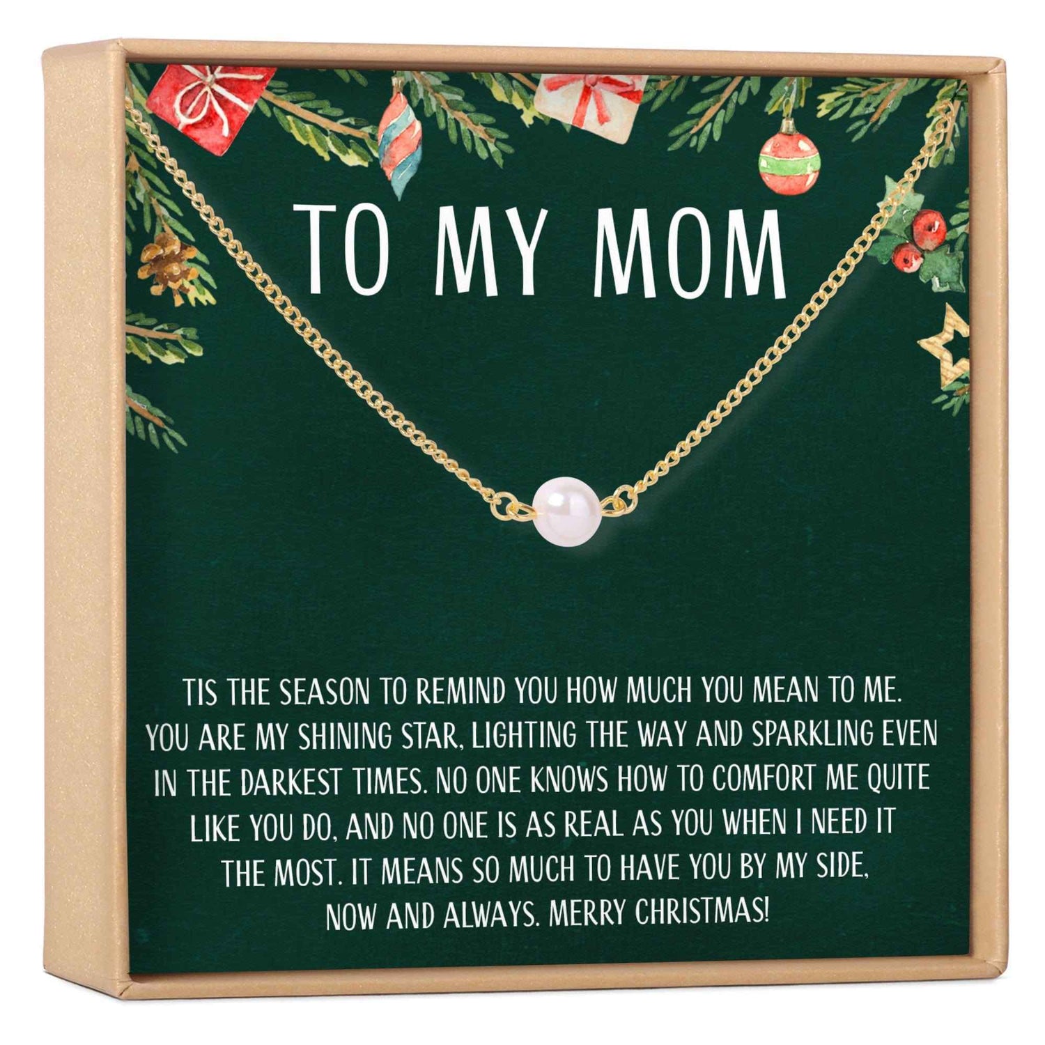 Christmas Gift for Mom Necklace, Multiple Styles