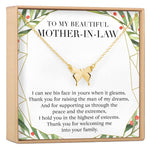 Christmas Gift for Mother in Law Butterfly Pendant Necklace