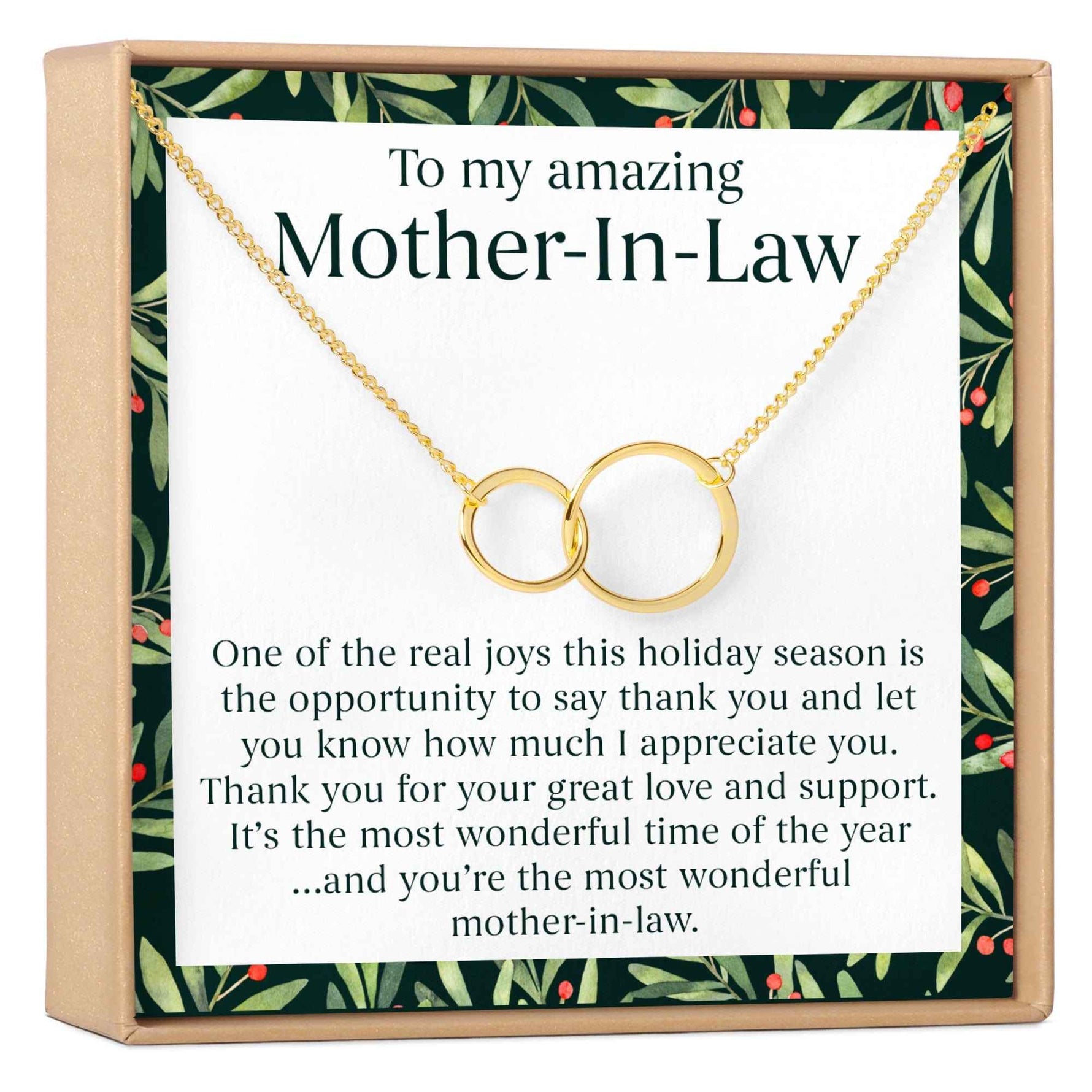 Christmas Gift for Mother in Law Necklace, Multiple Styles