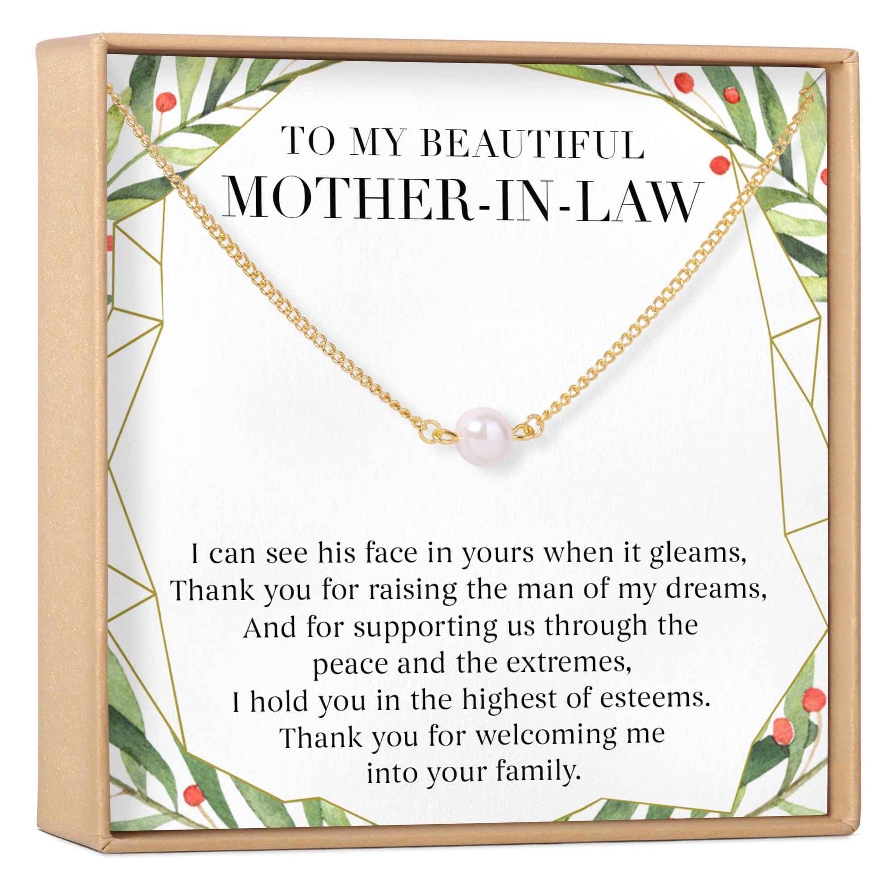 Christmas Gift for Mother in Law Necklace, Multiple Styles