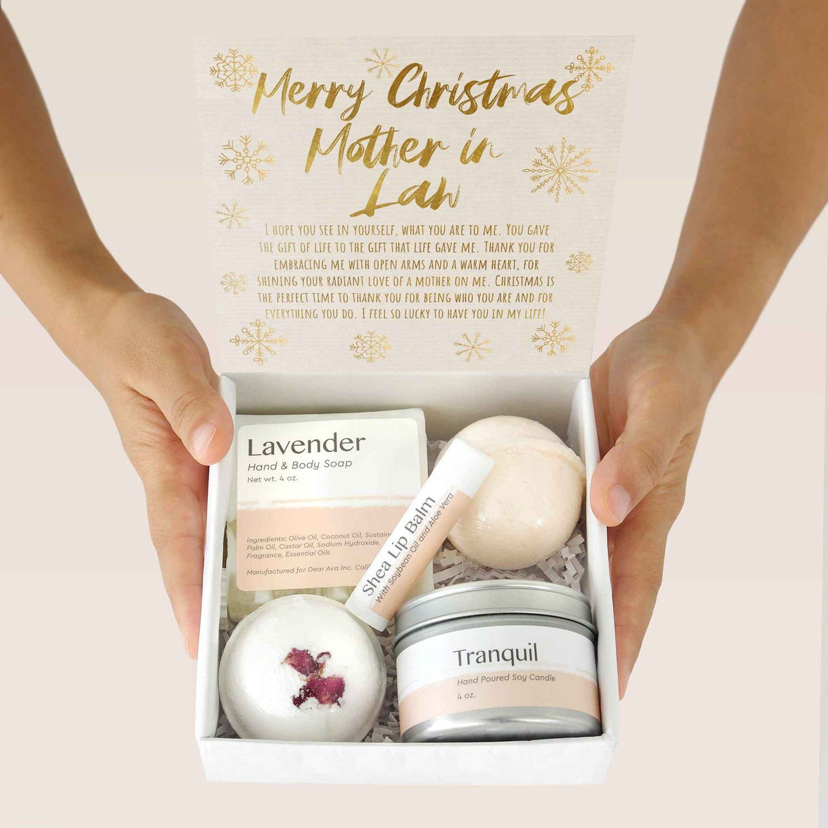 Christmas Gift for Mother-in-Law Spa Gift Box
