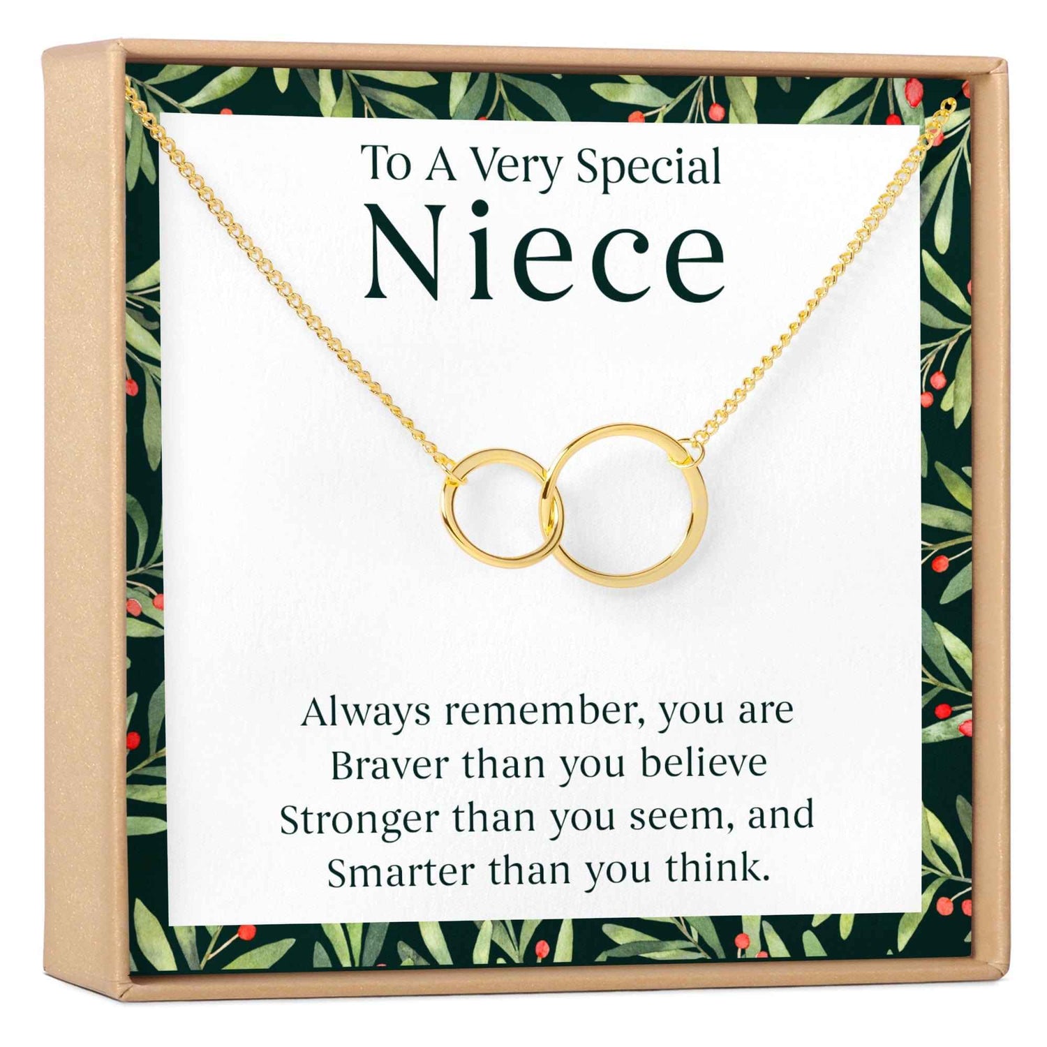 Christmas Gift for Niece Necklace, Multiple Styles