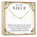 Christmas Gift for Niece Pearl Necklace