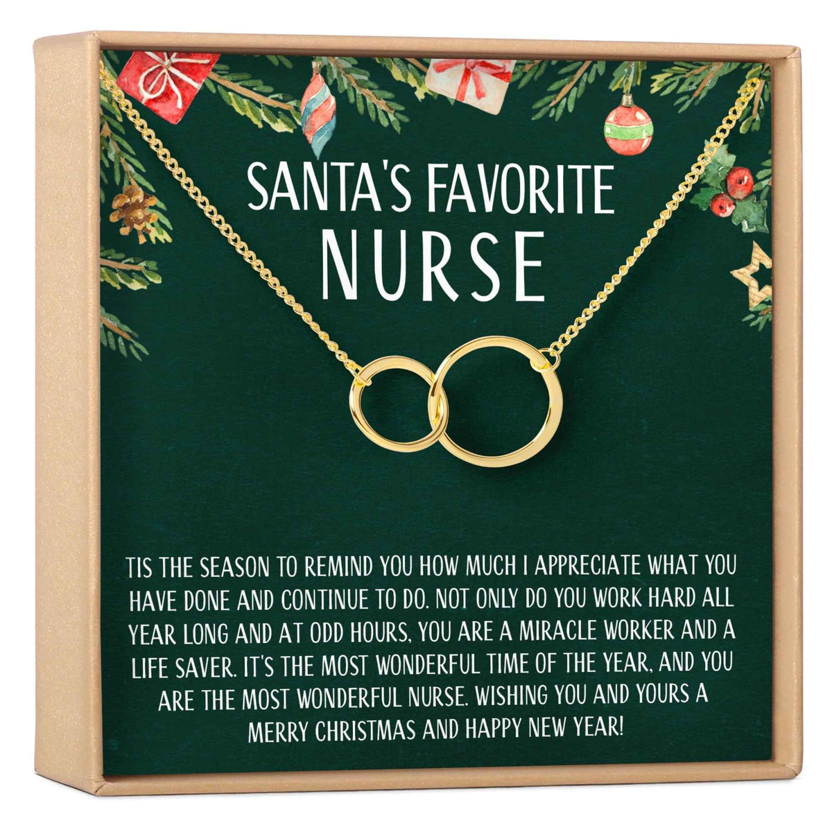 Christmas Gift for Nurse Necklace, Multiple Styles