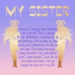Christmas Gift for Sister Double Circle Necklace Gift Box Set
