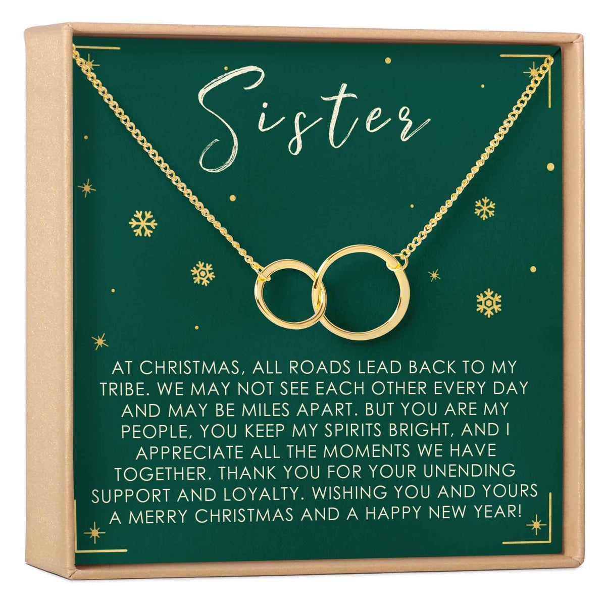 Christmas Gift for Sister Necklace, Multiple Styles