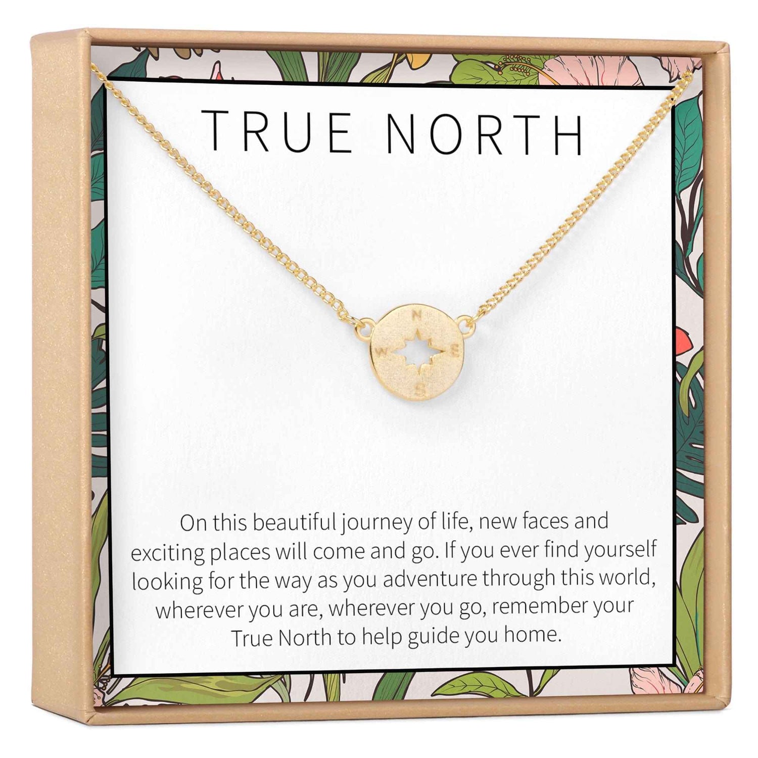 Compass Pendant Necklace