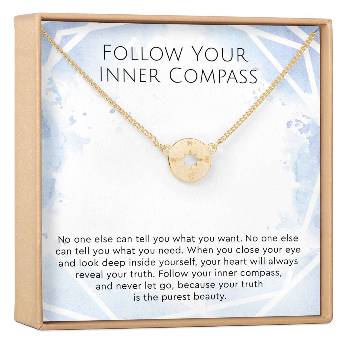 Compass Pendant Necklace