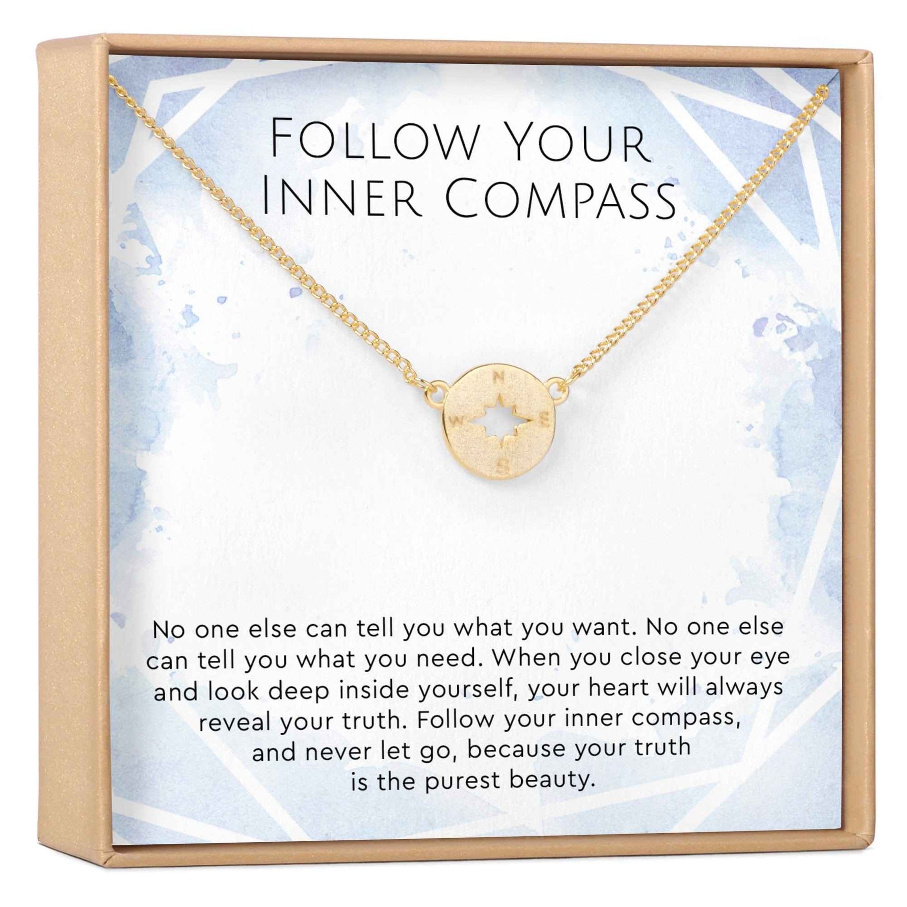 Compass Pendant Necklace