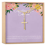 Confirmation Cross Necklace