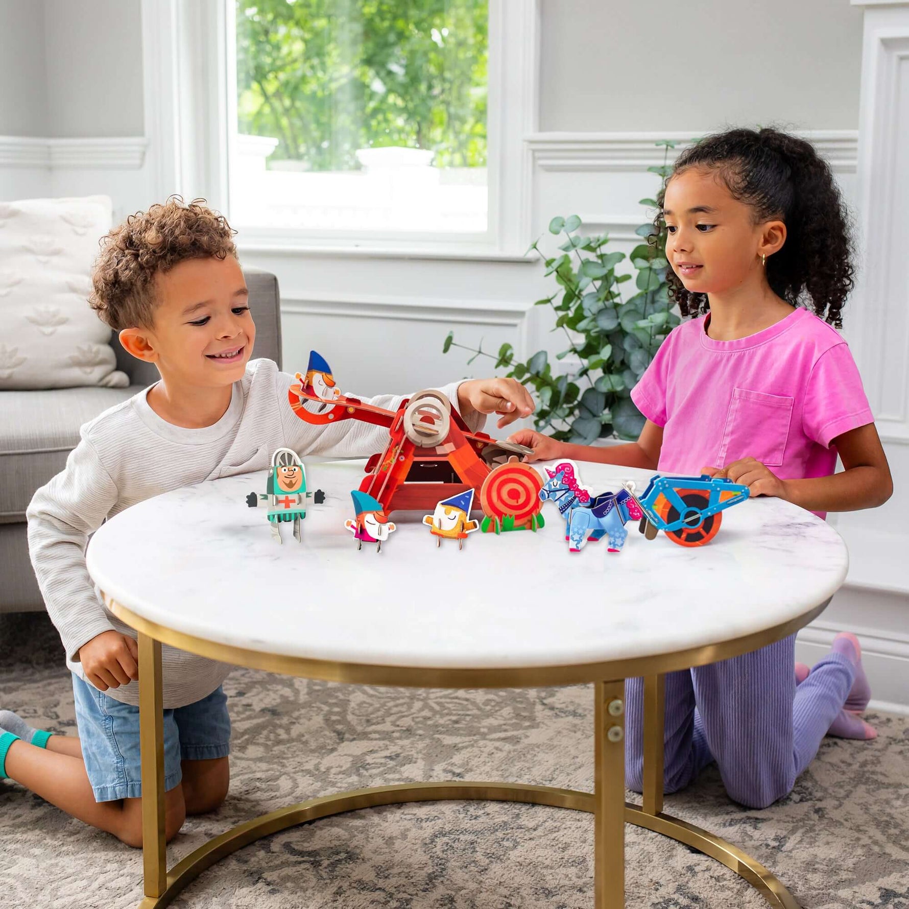 Catapult Gnome Launcher 3D Figurine Playset (50% off)