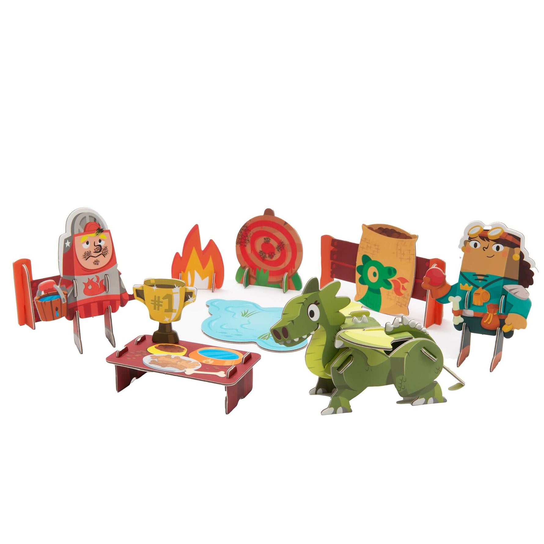 Dragon Trainer 3D Figurine Playset (50% off)