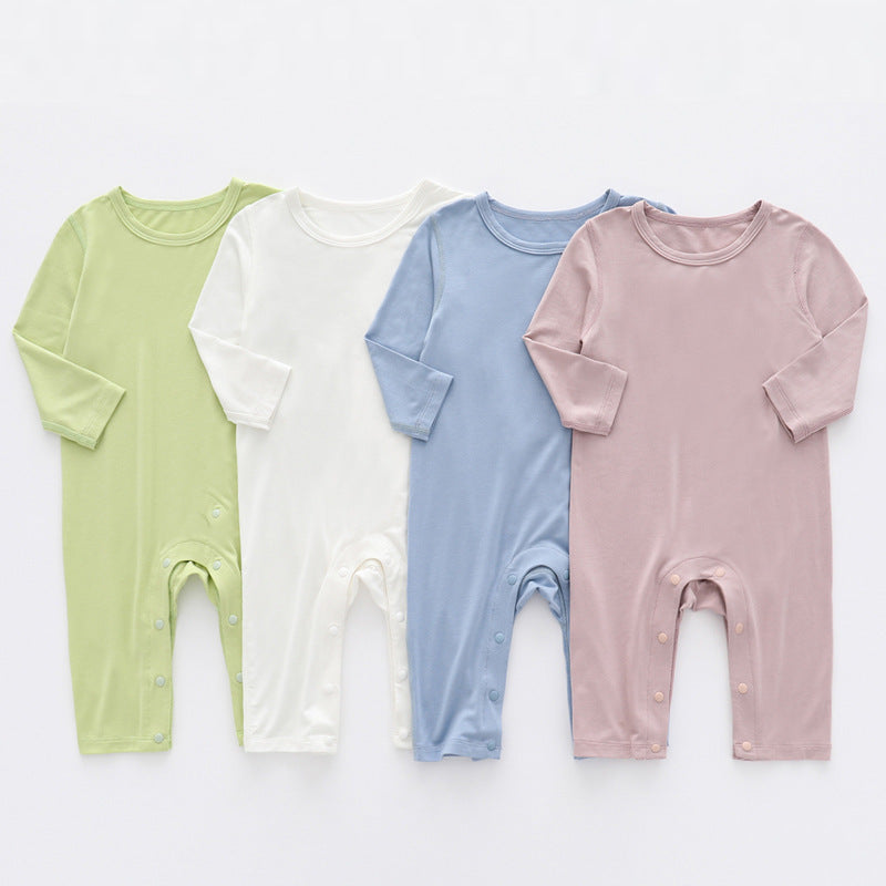 Boneless Modal Baby Pajamas Baby Jumpsuits - Cindi Book