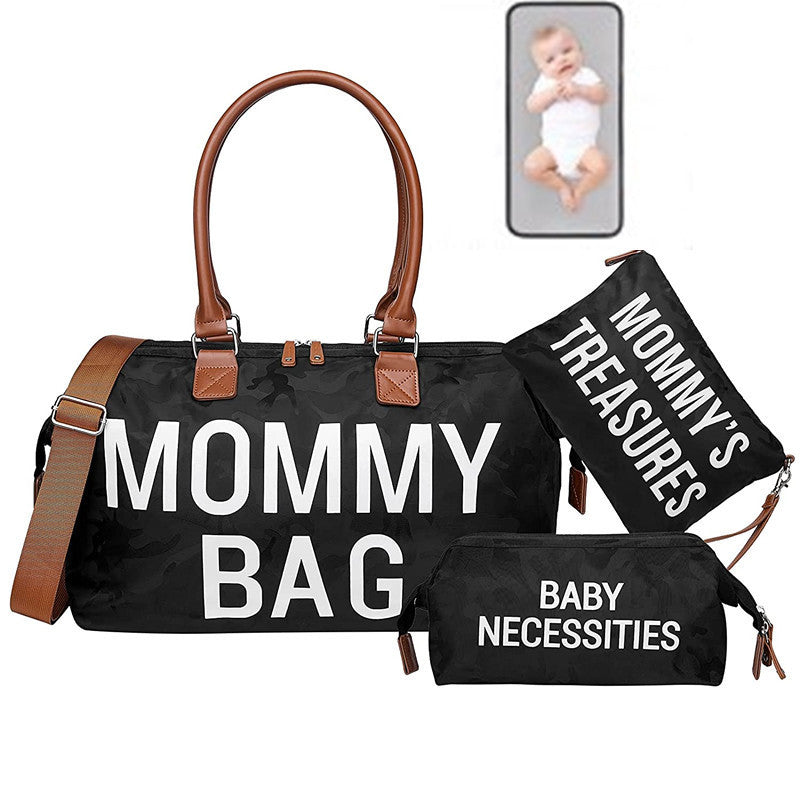 3-piece Portable Bag Set For Moms On Trips - Cindi Book