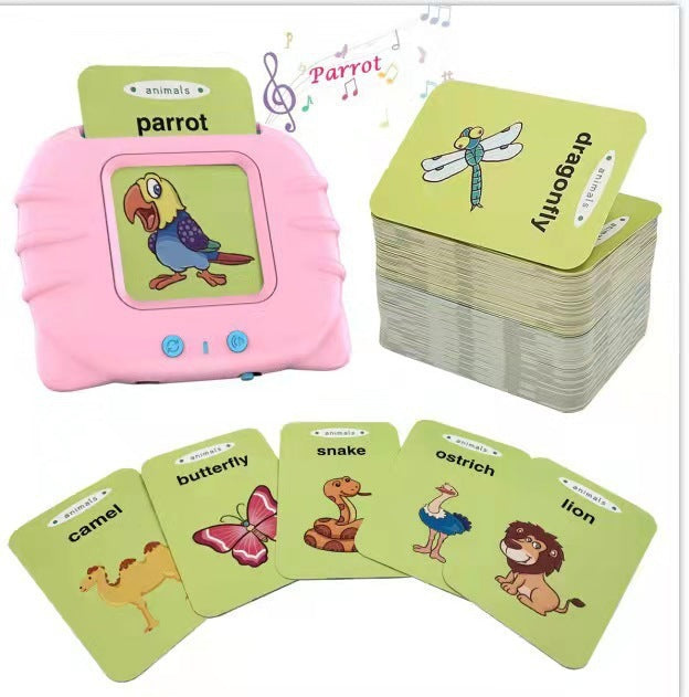 Children's Enlightening Early Education Smart Pure English Card - Cindi Book