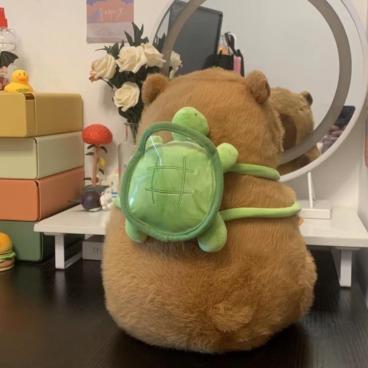 Fashion Simple Capybara Plush Toy Pillow - Cindi Book