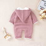 Baby Winter Thickened Knitting Jumpsuit Romper - Cindi Book