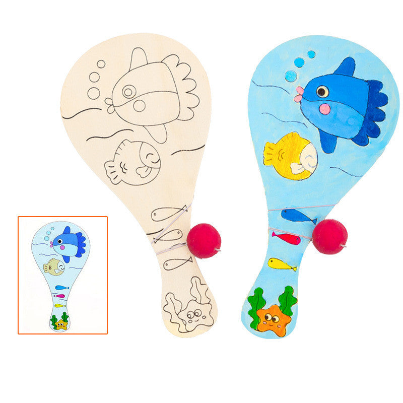 Children's Handmade Painting Creative Graffiti Ball Toy - Cindi Book