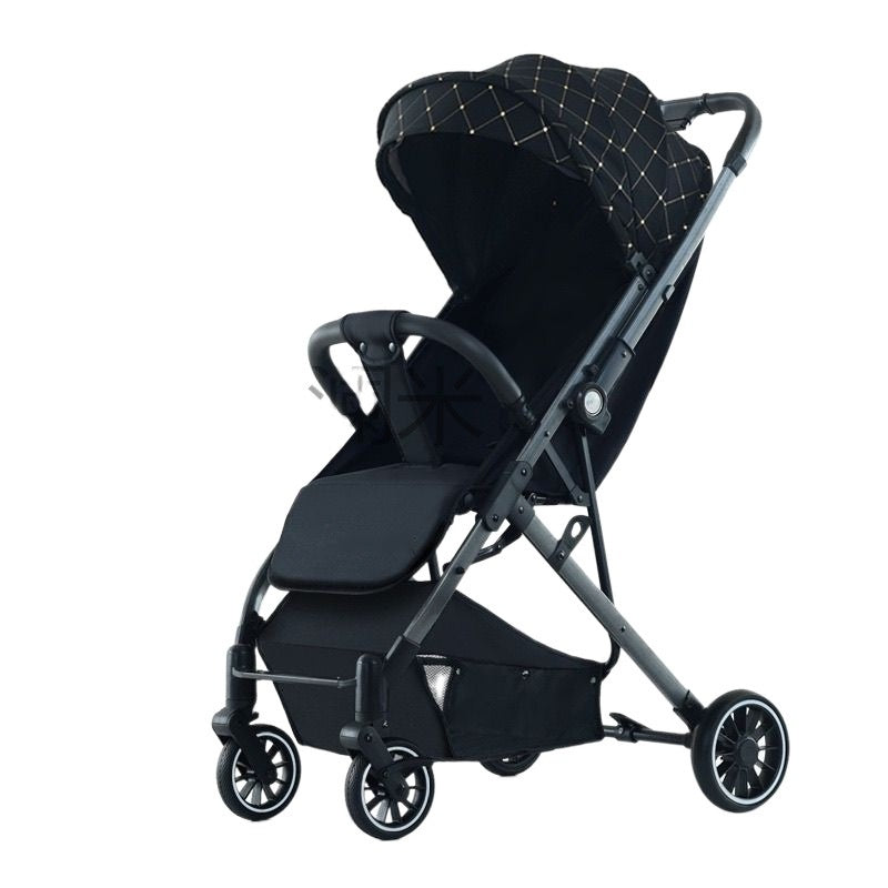 Pull Rod Type Summer Ultra-light Stroller Four Minus - Cindi Book