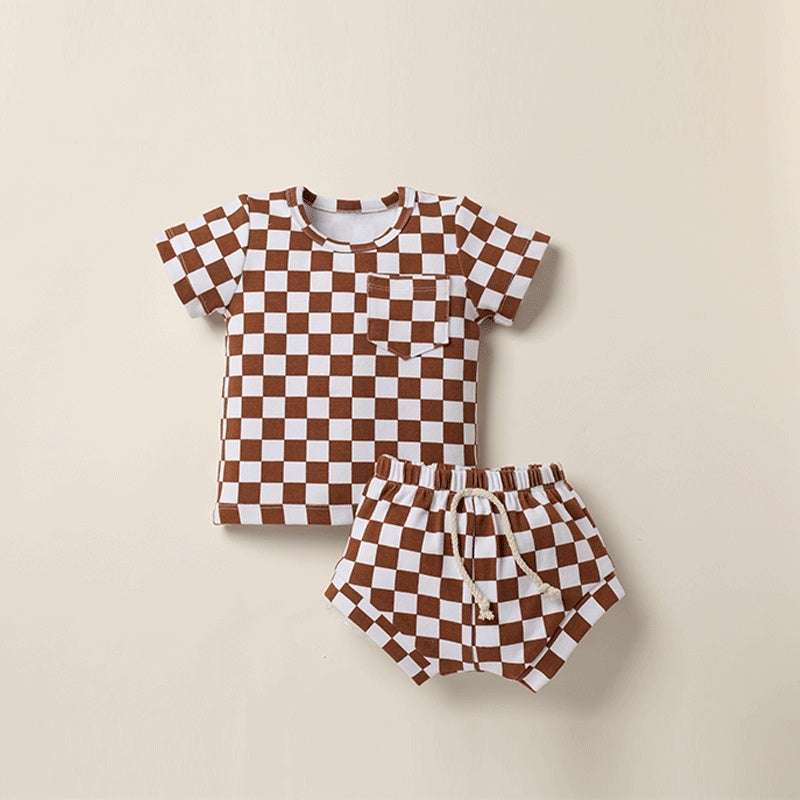 Two-piece Summer Baby Split Suit - Cindi Book
